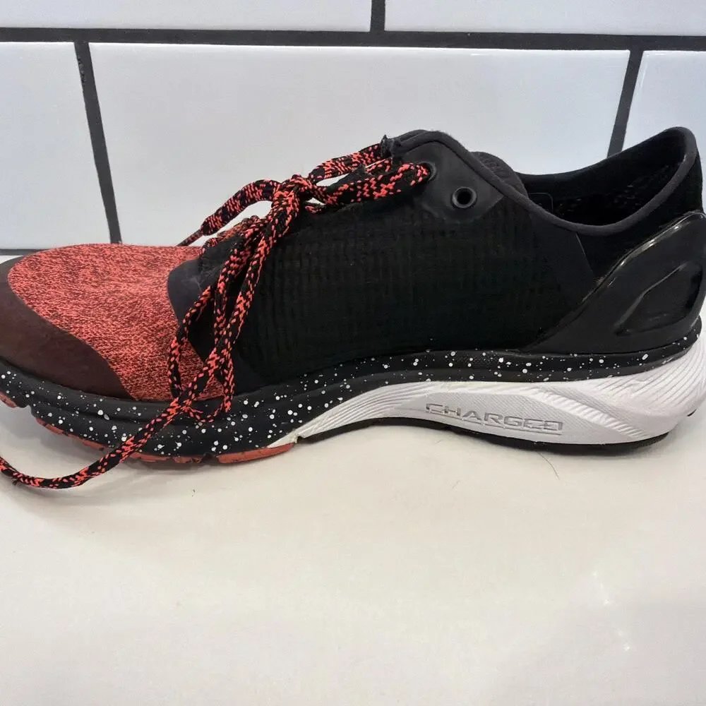 Under‎ Armour Charged Bandit 2 Womens Running Shoes Red Black Size 6.5